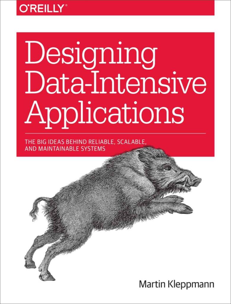 Capa do livro Designing Data-Intensive Applications